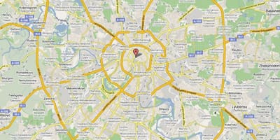 Moskva郊外地図
